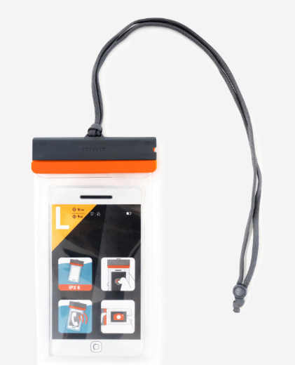 Pocket IPX8 Waterproof Phone Storage Pool Beach Marine Accessories - Assorted