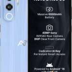 Ai+ Nova 2 Neo 5G (Blue, 128 GB) (6 GB RAM)