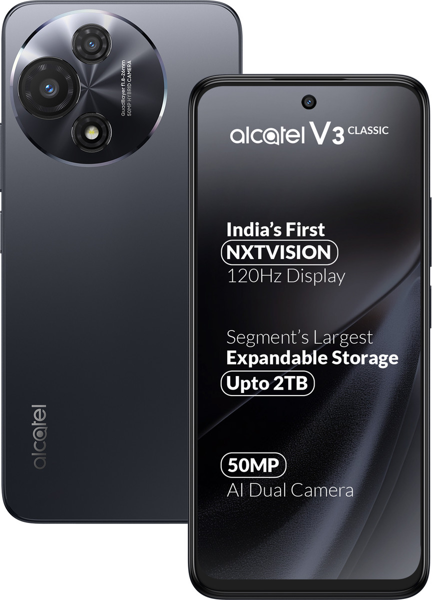 Alcatel V3 Classic 5G (Cosmic Grey, 128 GB) (6 GB RAM)