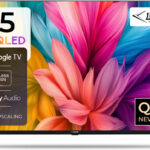 BESTON 140 cm (55 inch) QLED Ultra HD (4K) Smart Google TV