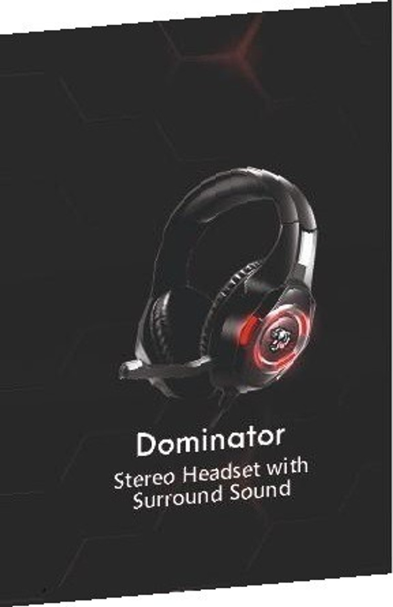 Enter DOMINATOR headphones with mic 3.5MM -HEADPHONES