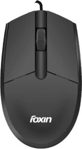 Foxin Classy (GLIDE) USB Wired Ambidextrous Optical Mouse