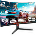 Foxin 68.58 cm (27 inch) Curved Quad HD LED Backlit VA Panel