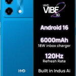 HMD VIBE2 5G (Nordic Blue, 128 GB) (6 GB RAM)